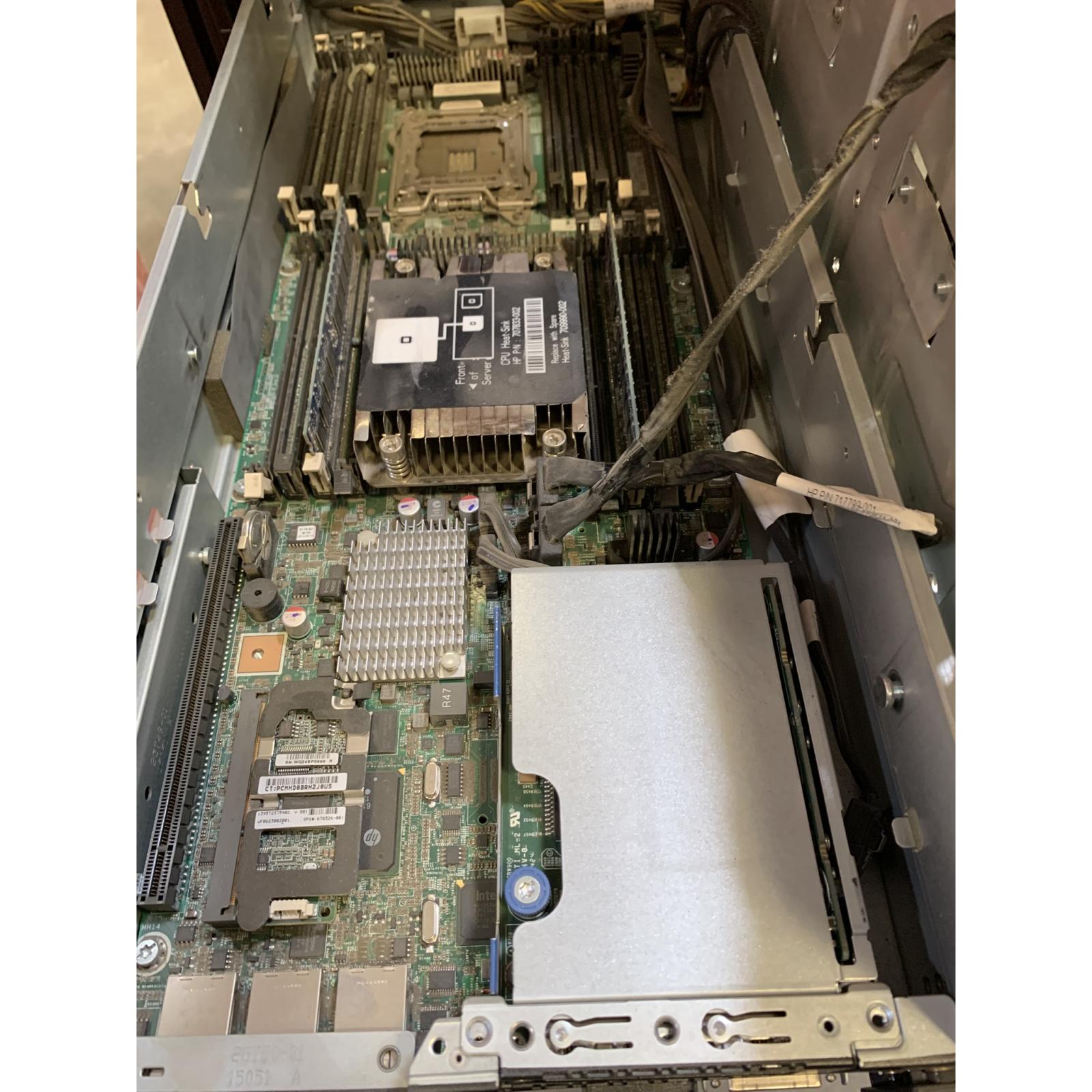 SERVER RACK AND INSTALLED EQUIPMENT AS PICTURED