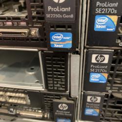 SERVER RACK AND INSTALLED EQUIPMENT AS PICTURED