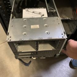 SERVER RACK AND INSTALLED EQUIPMENT AS PICTURED