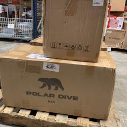 polar dive ice bath