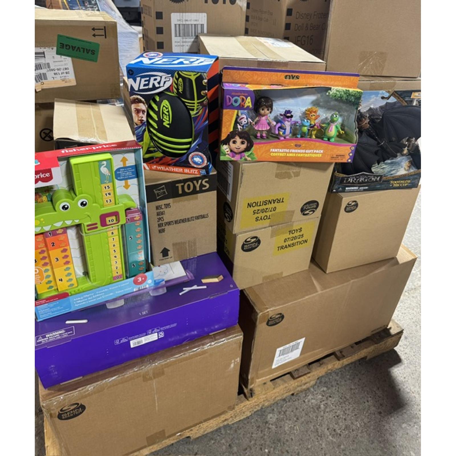 Springtown Location- Bullseye Toy Pallet