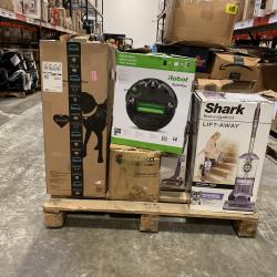 Lot of 13 - Mixed Home Cleaning Returns Lot – Robot Vacuums, Upright Vacuums & Carpet Cleaners (USED)