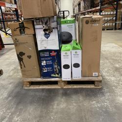 Lot of 13 - Mixed Home Cleaning Returns Lot – Robot Vacuums, Upright Vacuums & Carpet Cleaners (USED)