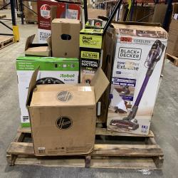 Lot of 13 - Mixed Home Goods – Vacuums, Robot Cleaners, Carpet Cleaners & Ice Maker (USED)