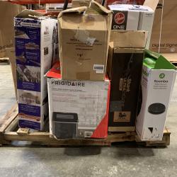 Lot of 13 - Mixed Home Goods – Vacuums, Robot Cleaners, Carpet Cleaners & Ice Maker (USED)