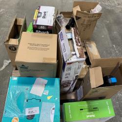 Lot of 12 - Mixed Home Cleaning Returns Lot – Robot Vacuums, Cordless Vacuums & Steam Cleaner (USED)