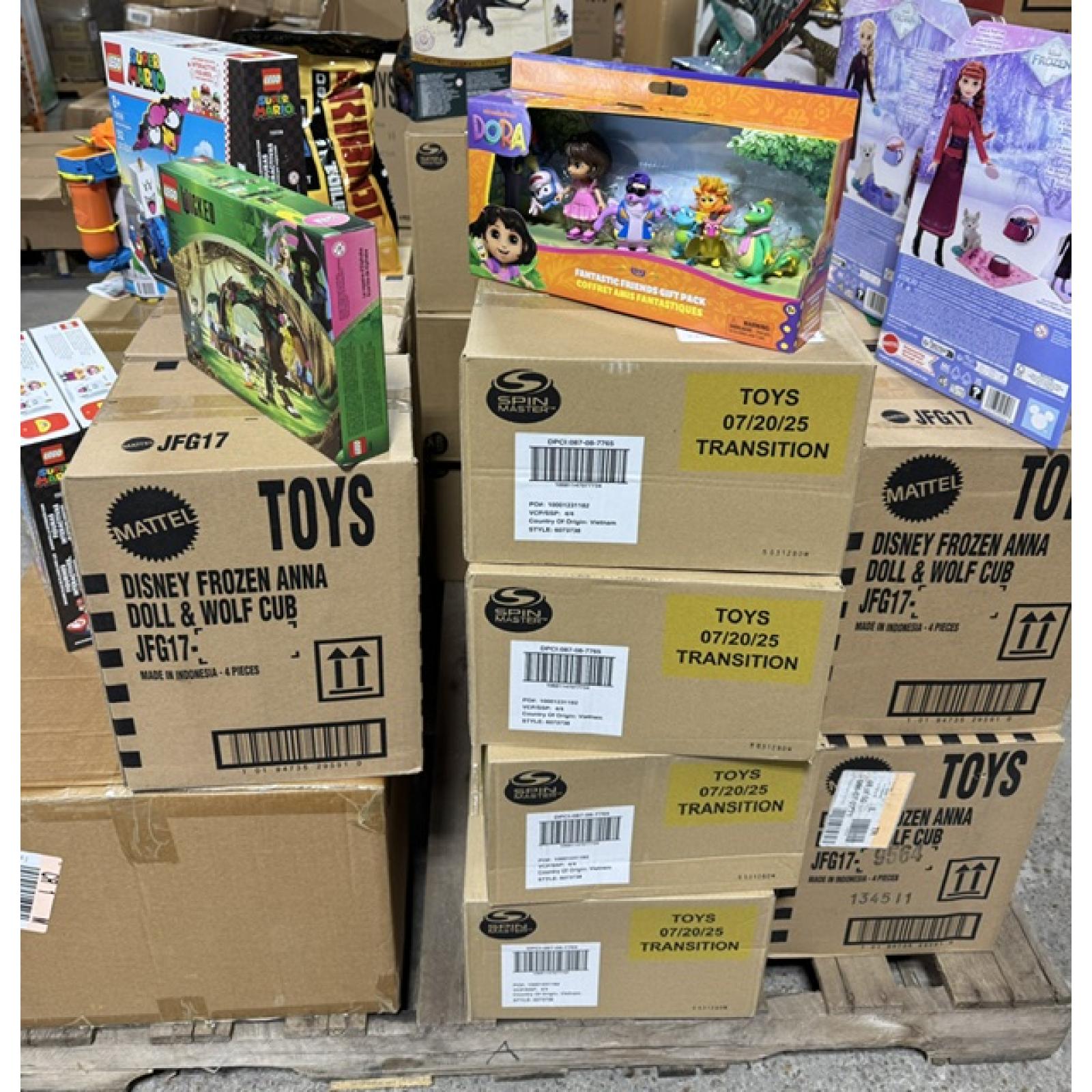 Springtown Location- Mixed Toy Pallet- New