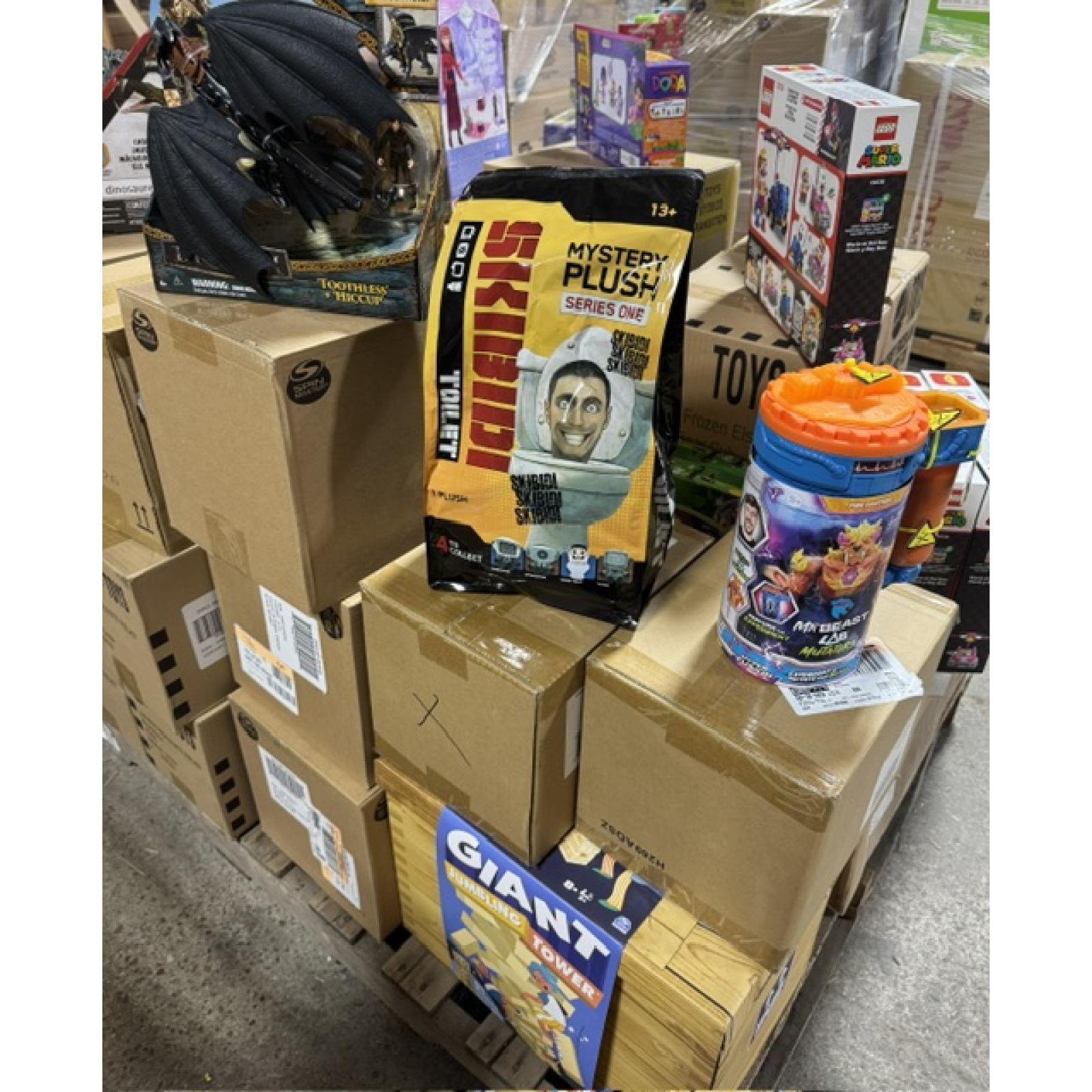 Springtown Location- Mixed Toy Pallet- New
