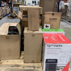 Mixed Home Goods Pallet – Shark, iRobot, BISSELL, Eureka, Frigidaire & More – Used