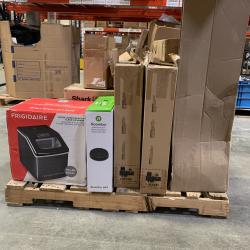 Mixed Home Goods Pallet – Shark, iRobot, BISSELL, Eureka, Frigidaire & More – Used