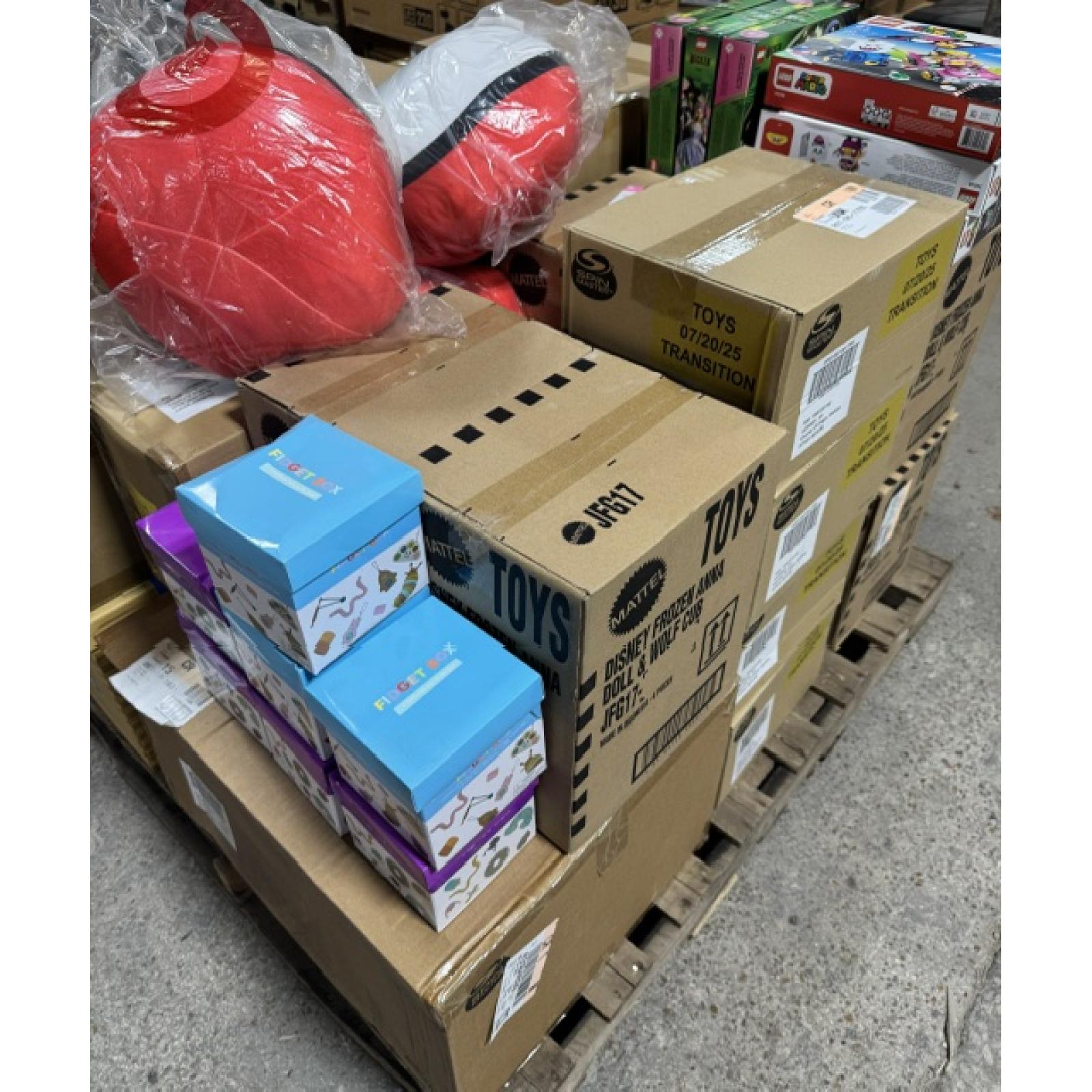 Springtown Location- Mixed Toy Pallet- New