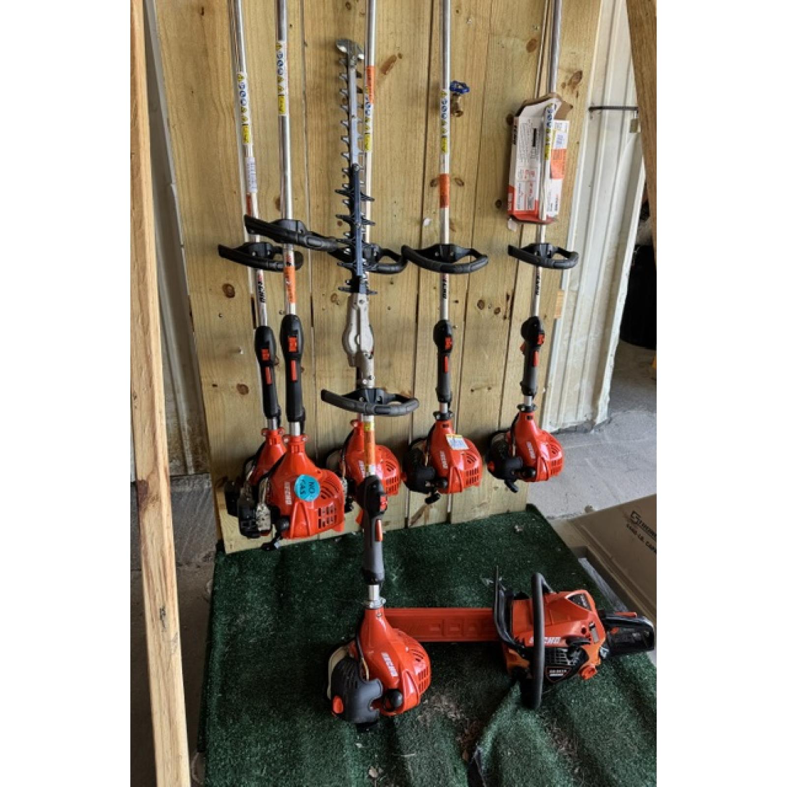 Springtown Location- 5 Echo Weed Eaters, Chainsaw, Hedger