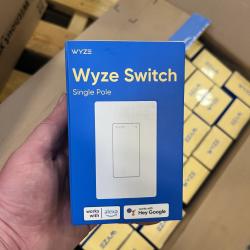 Wyze Switch Single Pole Works with Alexa & Google White WLPS1-RB (lot of 39)