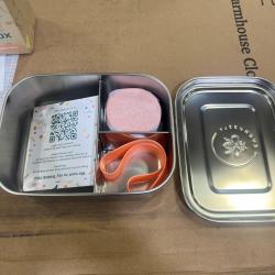 Lot of 25 - NEW Everusely Stainless Steel Bento Lunch Boxes w/ Sauce Containers - LOT MSRP $975
