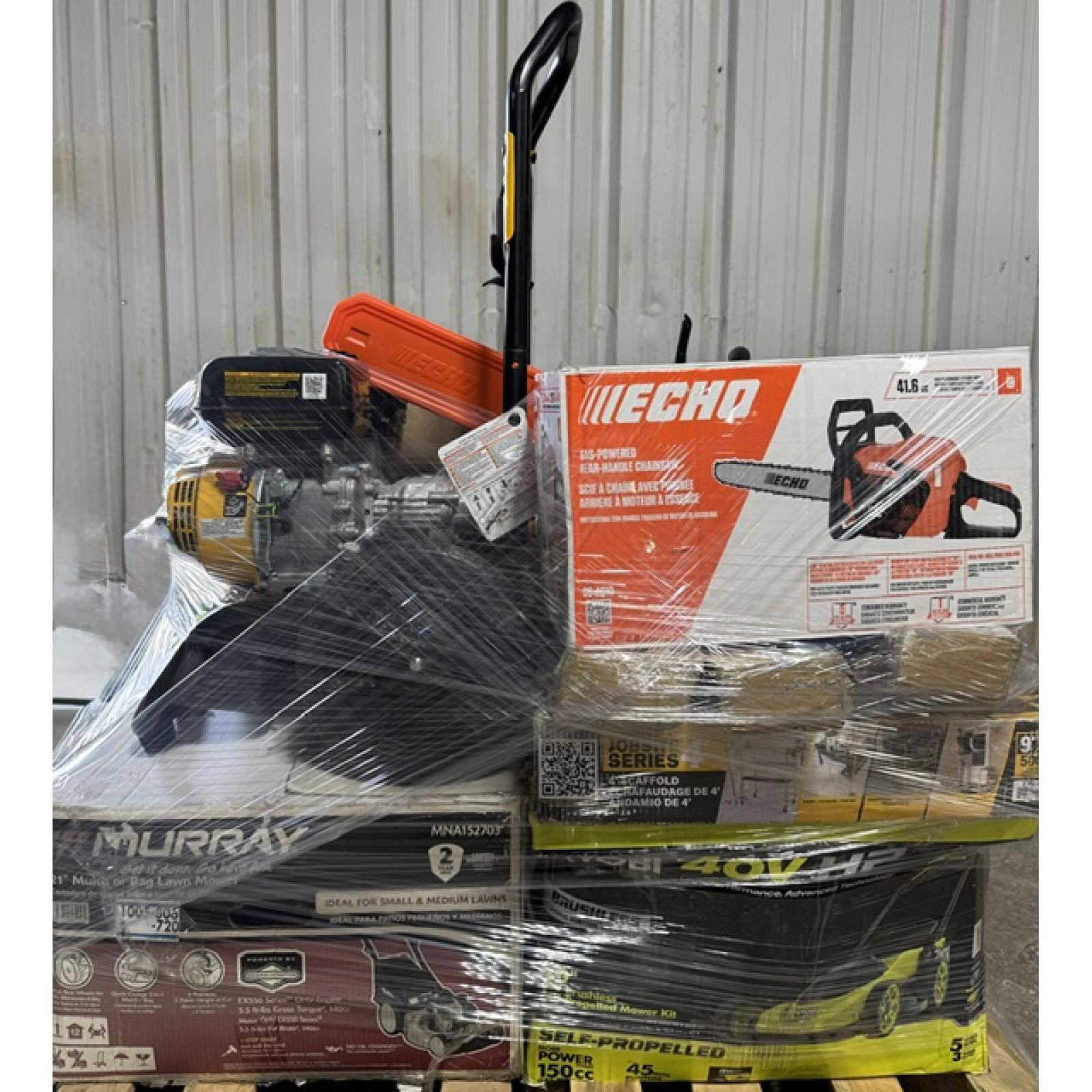 Springtown Location- As Is- Mixed Pallet- Outdoor, Power, Miscellaneous -
