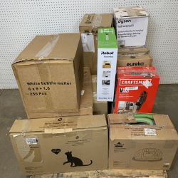 Used / Unprocessed Returns – Premium Robot Vacuum & Floor Care Pallet Featuring Dyson, Ecovacs, iRobot, Bissell, Eureka & Craftsman – $3,510 TOTAL MSRP