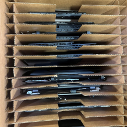 Salvage Pallet – HP Laptop Parts, Screens, Keyboards, Cables, Label Printers – Mixed Lot