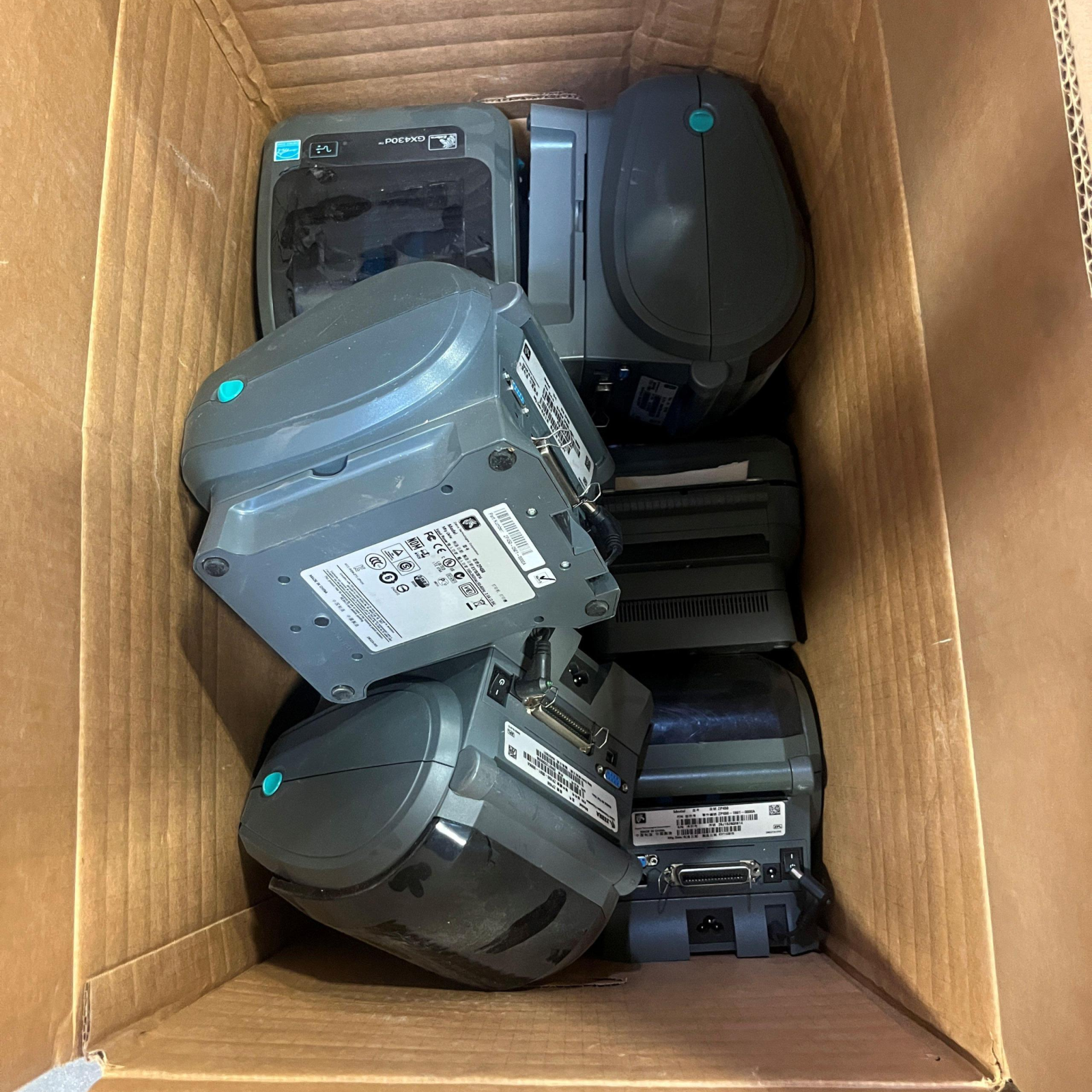 Salvage Pallet – HP Laptop Parts, Screens, Keyboards, Cables, Label Printers – Mixed Lot