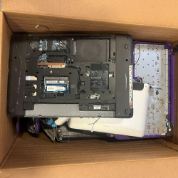 Salvage Pallet – HP Laptop Parts, Screens, Keyboards, Cables, Label Printers – Mixed Lot