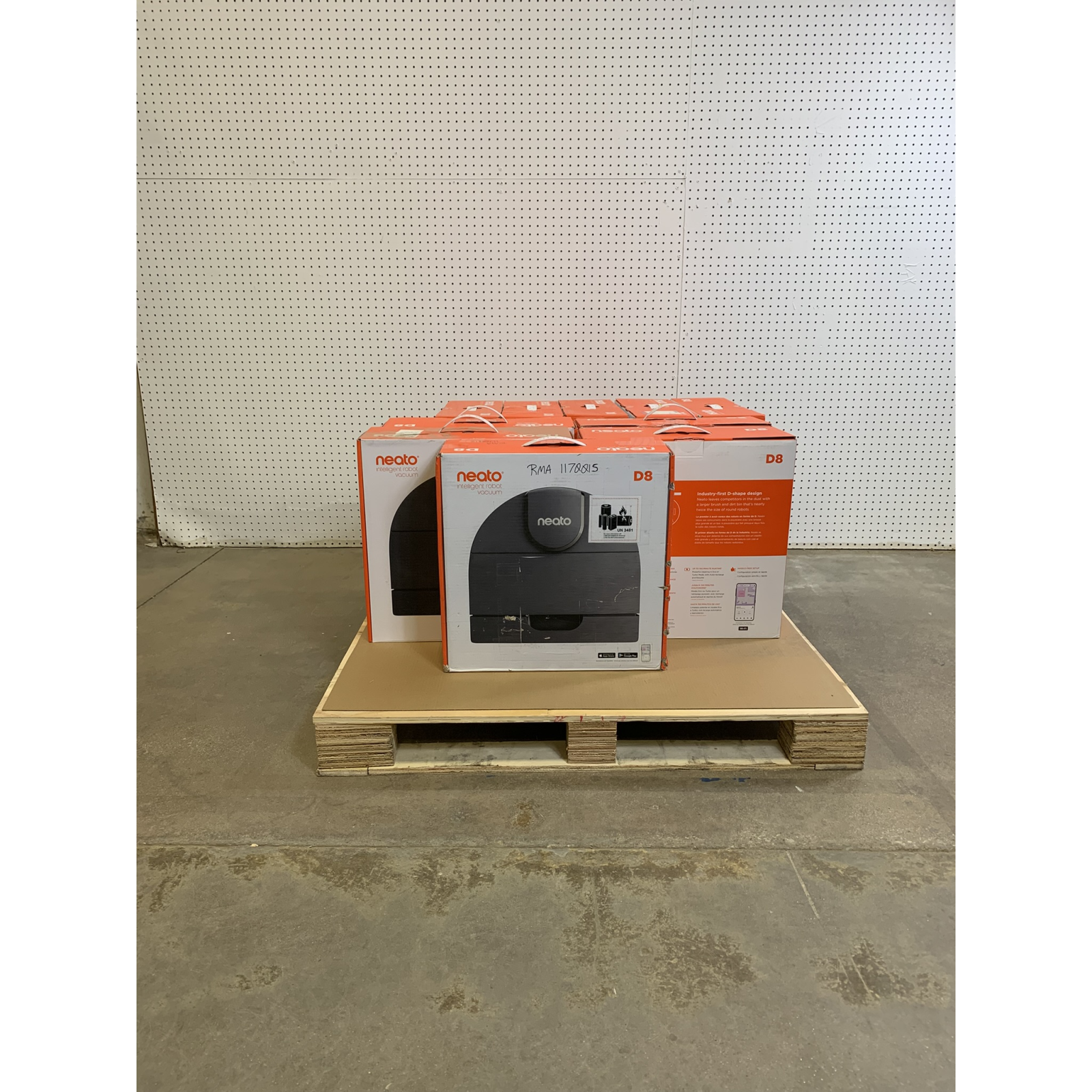 Lot of 10 - Refurbished Neato D8 Smart Robot Vacuums | Fully Functional | App No Longer Supported