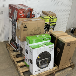 Mixed Vacuum & Small Appliance Return Pallet – Hoover, Shark, iRobot, Bissell, Frigidaire & More – Used/Unprocessed Returns