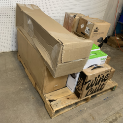 Used Mixed Returns Pallet – Shark, iRobot, BISSELL, Eureka, Hoover, Frigidaire & More – Total Lot MSRP $2,619
