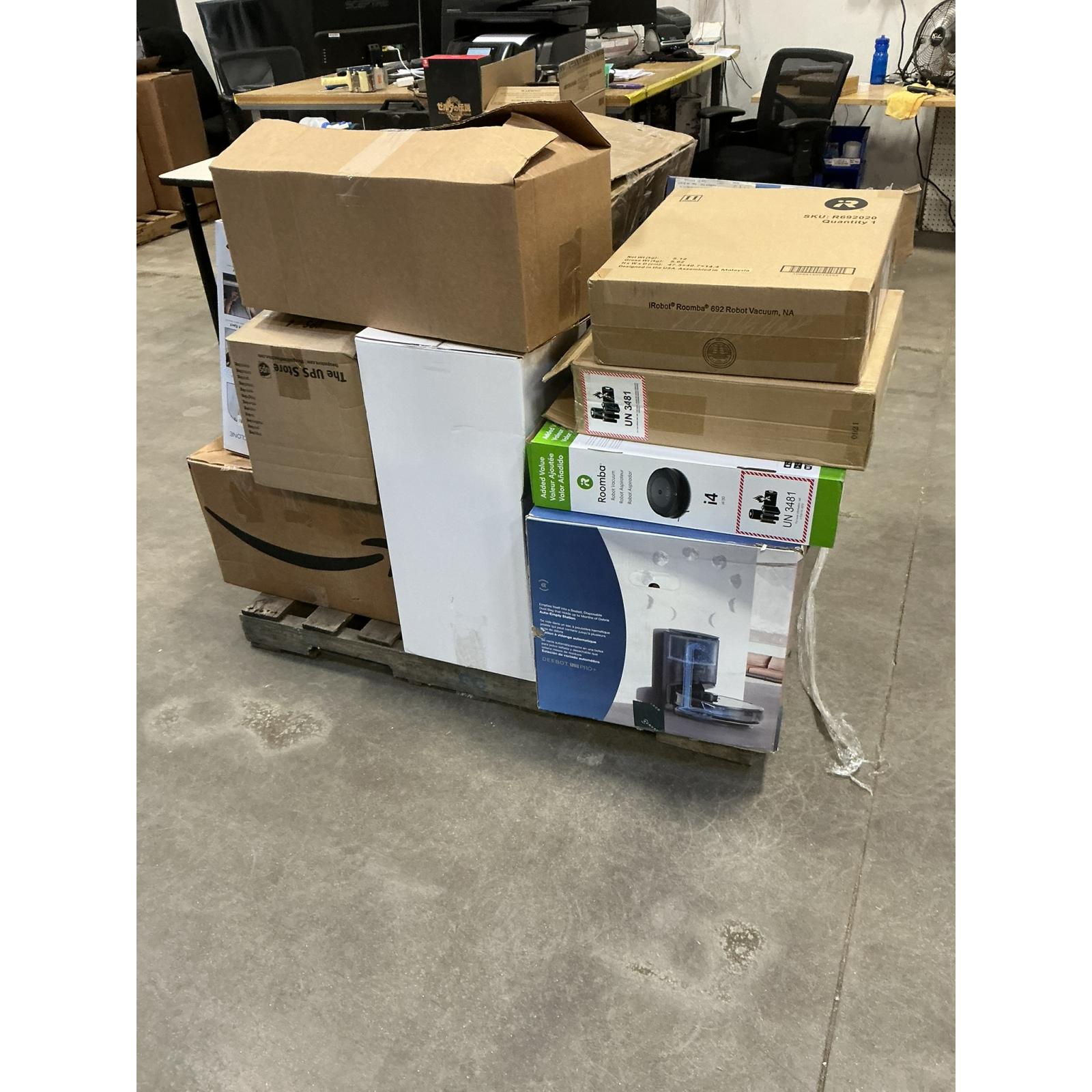 mixed pallet