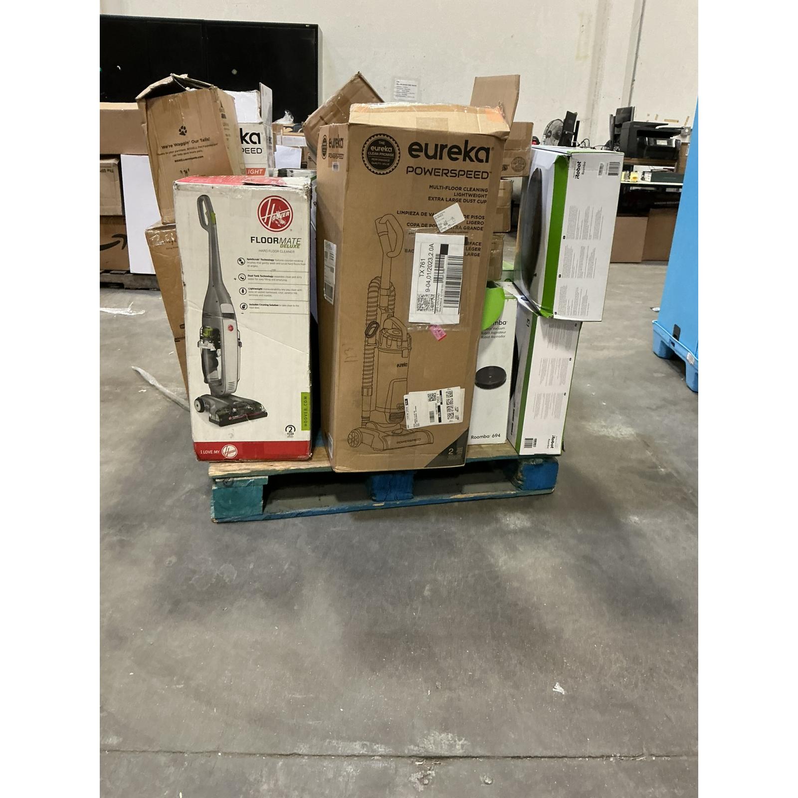 mixed pallet vacuums