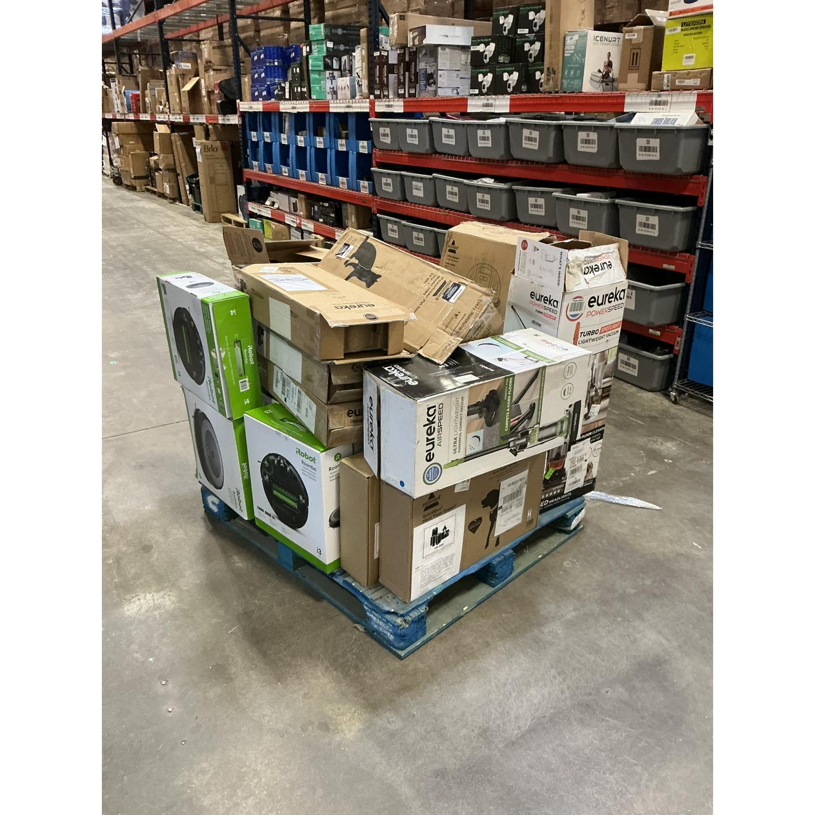 mixed pallet vacuums