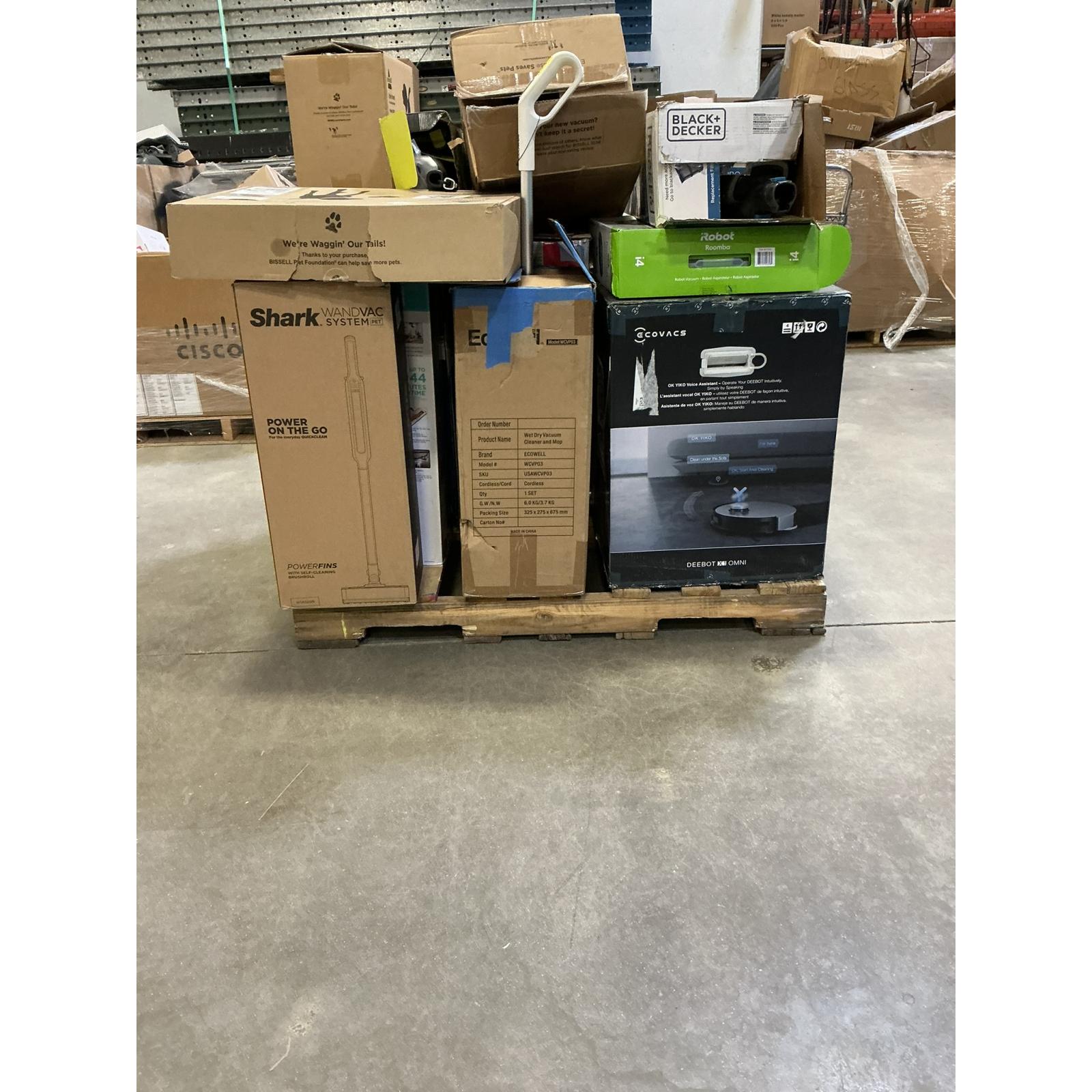 mixed pallet