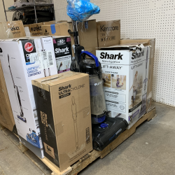 LOT OF 13 - Used Mixed Vacuum Lot – Total LOT MSRP $2,109.87 – Shark, Hoover, Eureka, Bissell & More