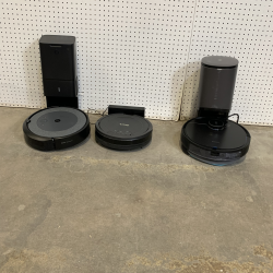 LOT OF 13 - Used Mixed Robot Vacuum Lot – Total LOT MSRP $4,614 – iRobot, Ecovacs & Shark