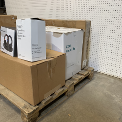 LOT OF 9 - USED MIXED SMALL APPLIANCE & ELECTRONICS PALLET – Total LOT MSRP $1,157