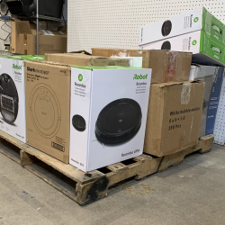 LOT OF 13 - Used Mixed Robot Vacuum Lot – Total LOT MSRP $4,614 – iRobot, Ecovacs & Shark