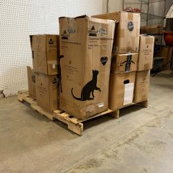LOT OF 12 - Used Mixed Carpet & Upholstery Cleaning Pallet– Total LOT MSRP $1,289 – Bissell & Hoover