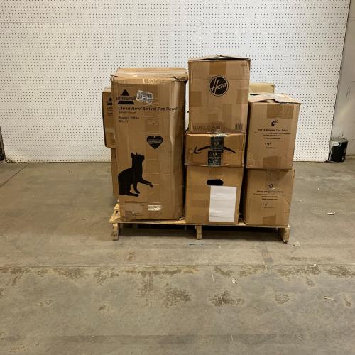 LOT OF 12 - Used Mixed Carpet & Upholstery Cleaning Pallet– Total LOT MSRP $1,289 – Bissell & Hoover