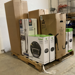 Used Mixed Vacuum Lot – Total LOT MSRP $2,976.91 – iRobot Roomba, Hoover & Bissell