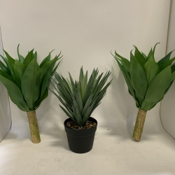LOT OF 16 - Like New / Open Box Mixed Home Decor & Artificial Plant Lot – Velener, Agave Plants & More - Total LOT MSRP $306.98