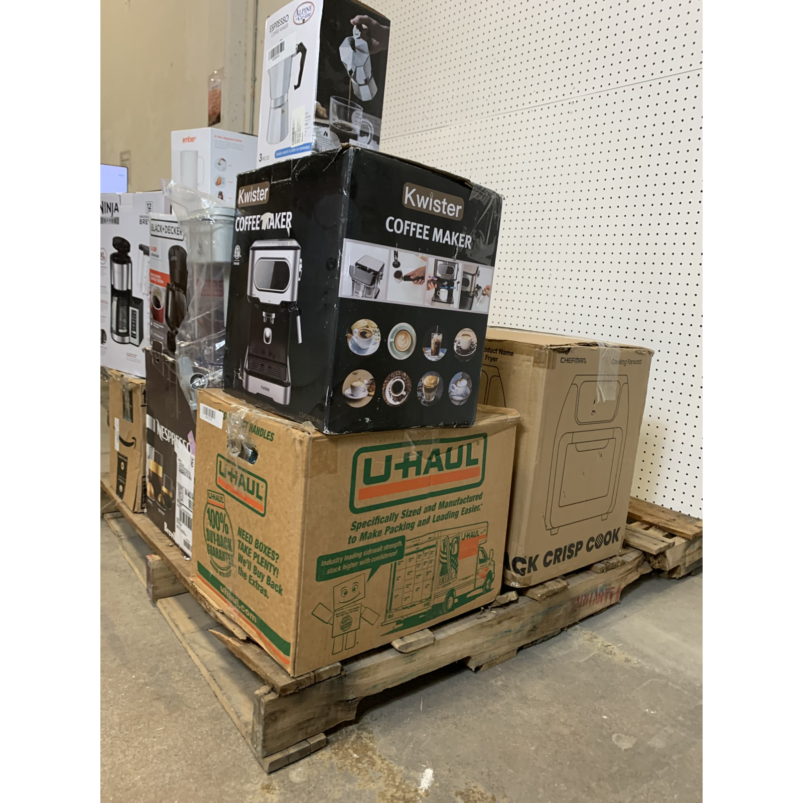 LOT OF 12 - Mixed USED Mixed Kitchen Appliances & Small Appliances – Ninja, Breville, Chefman & More - Total LOT MSRP $505