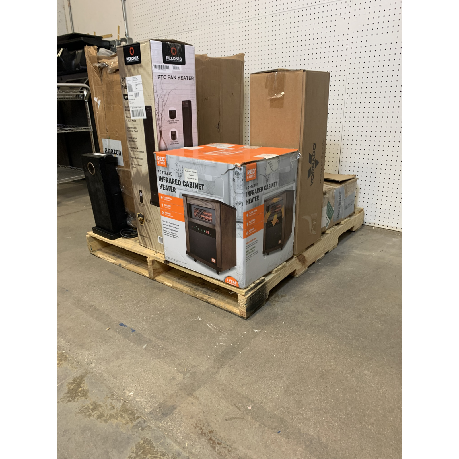 LOT OF 6 - USED Mixed Fans & Heaters – Vornado, Pelonis, Comfort Glow & More - Total LOT MSRP $405