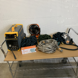 LOT OF 18 – USED Mixed General Merchandise – Guitar, Treadmills, Pumps, Outdoor & Sporting Goods - Total LOT MSRP $1,033