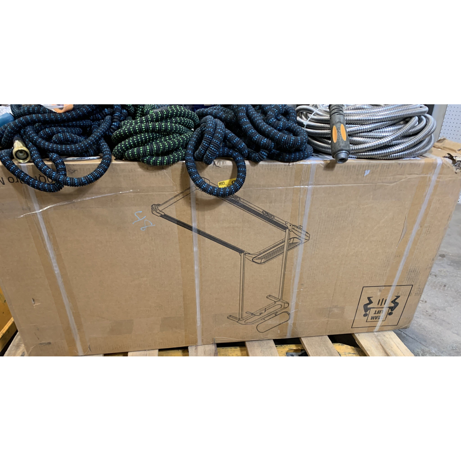 LOT OF 18 – USED Mixed General Merchandise – Guitar, Treadmills, Pumps, Outdoor & Sporting Goods - Total LOT MSRP $1,033