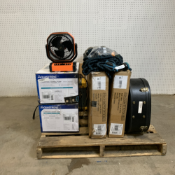 LOT OF 18 – USED Mixed General Merchandise – Guitar, Treadmills, Pumps, Outdoor & Sporting Goods - Total LOT MSRP $1,033