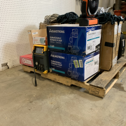 LOT OF 18 – USED Mixed General Merchandise – Guitar, Treadmills, Pumps, Outdoor & Sporting Goods - Total LOT MSRP $1,033