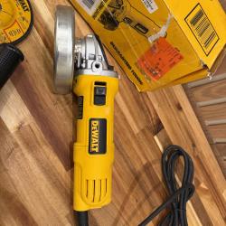 DEWALT 7 Amp 4.5 in. Small Corded Angle Grinder with 1-Touch Guard