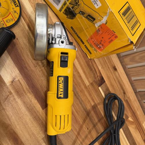 DEWALT 7 Amp 4.5 in. Small Corded Angle Grinder with 1-Touch Guard