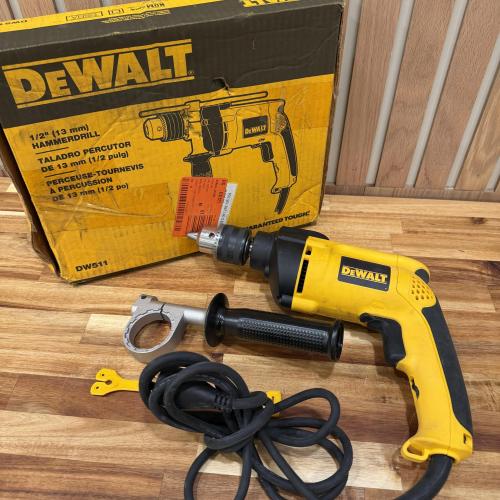 DEWALT 7.8 Amp Corded 1/2 in. Variable Speed Reversible Hammer Drill