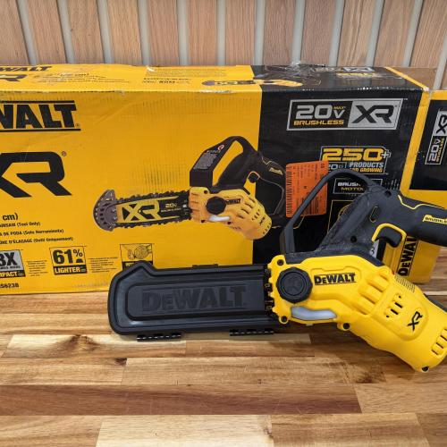 DEWALT 20V MAX 8 in. Brushless Cordless Battery Powered Pruning Chainsaw (Tool Only)