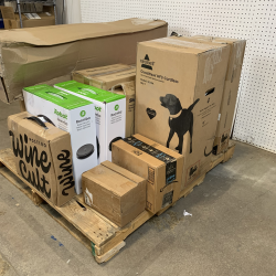 Used Mixed Returns Pallet – Shark, iRobot, BISSELL, Eureka, Hoover, Frigidaire & More – Total Lot MSRP $2,619