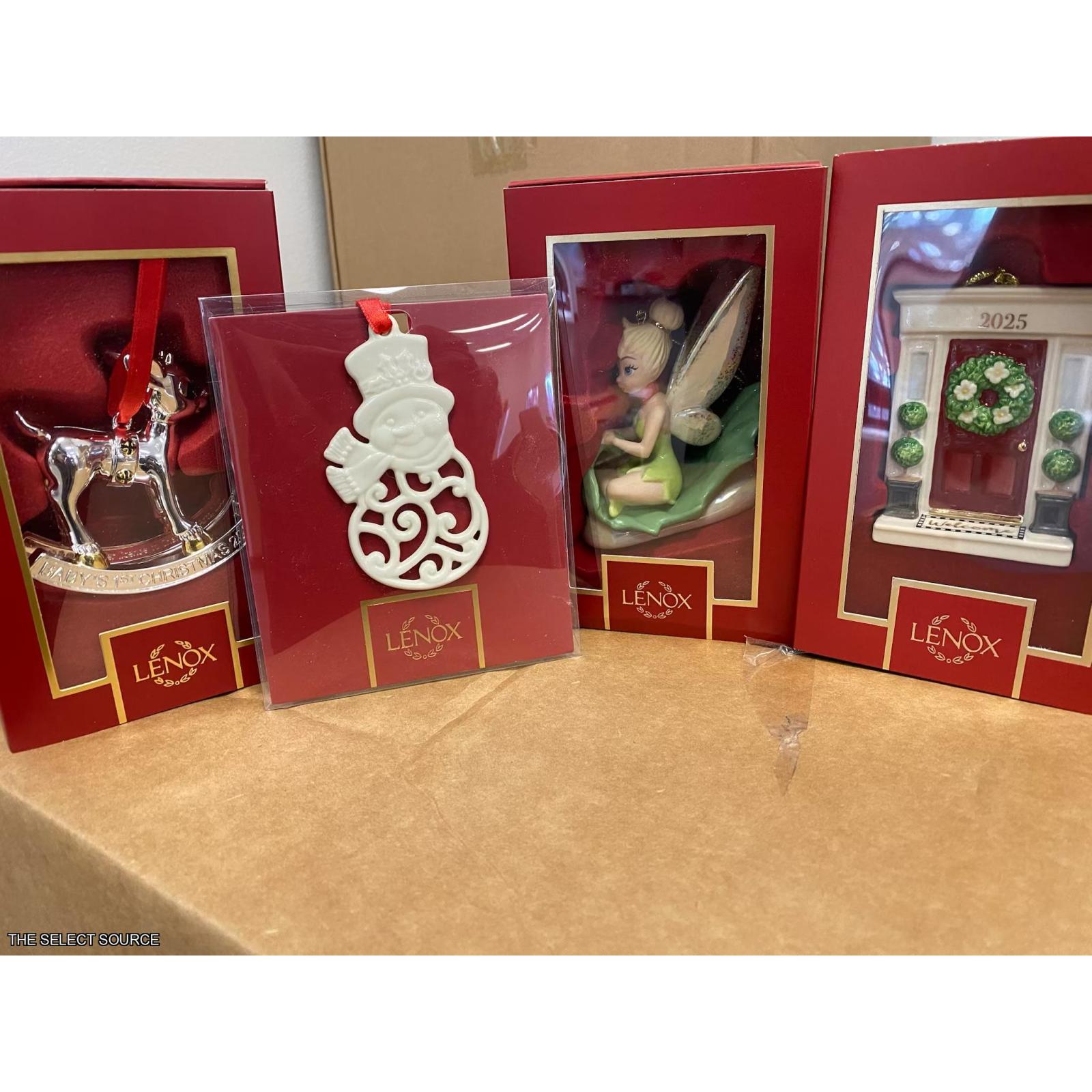 Pittston location as-is Lenox Christmas products (954 UNITS/ 2 pallets)